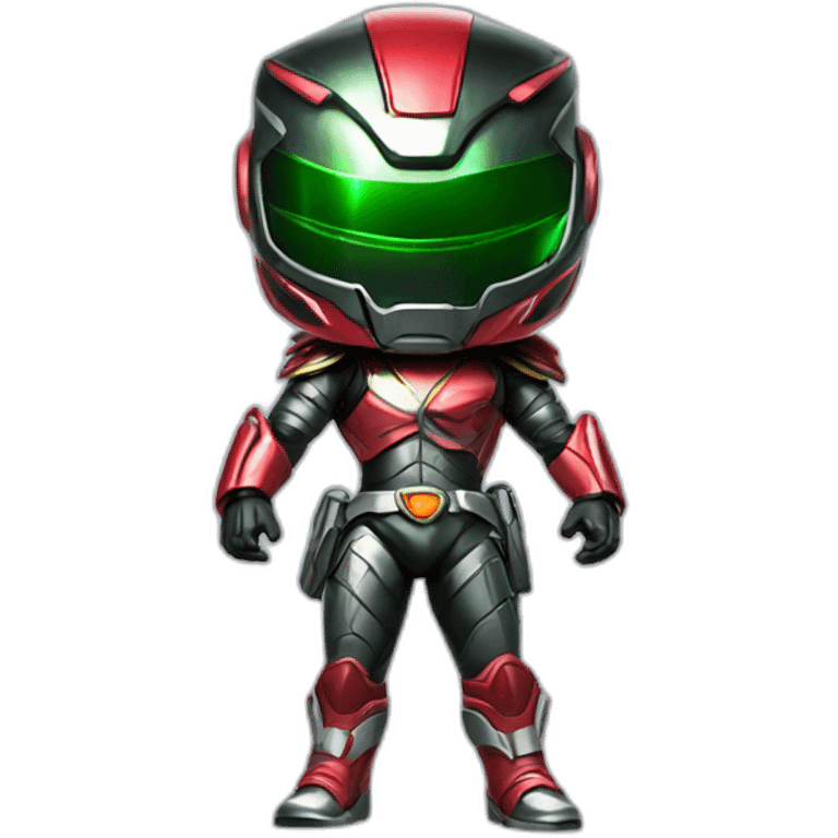 cyberpunk power ranger emoji