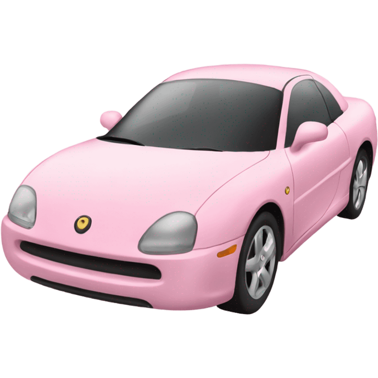 light pink car emoji