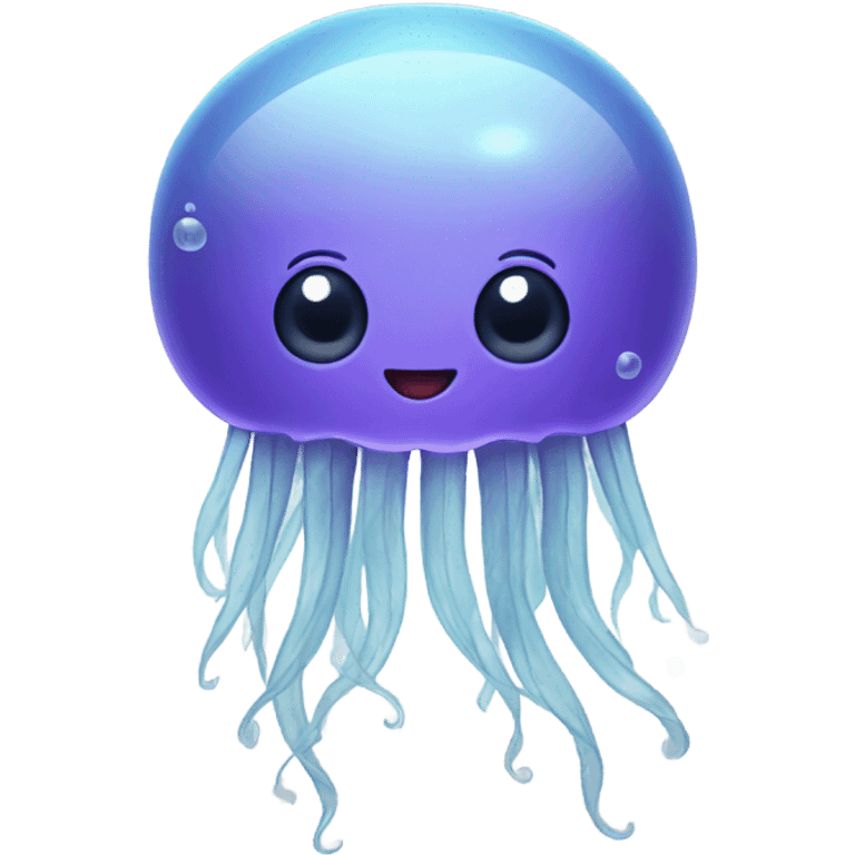 A smiling jellyfish emoji