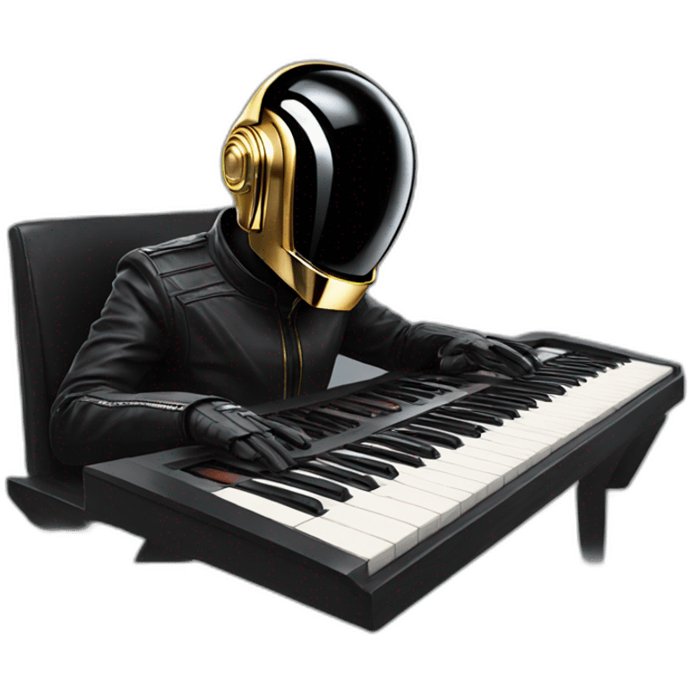 daft punk playing keys emoji