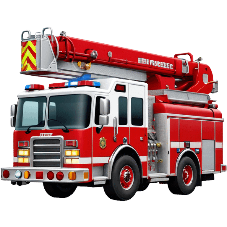 Fire Engine - Pierce Enforcer Pumper (Model Year: 2021) (Iconic colour: Red) emoji