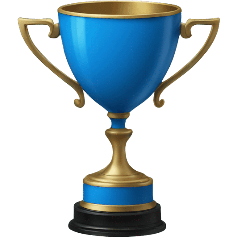 blue winner's cup emoji