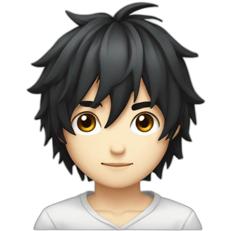 L lawliet chibi emoji