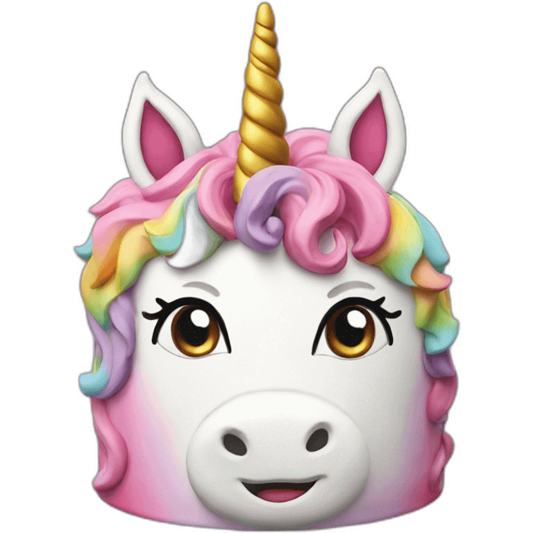 unicorn cake emoji