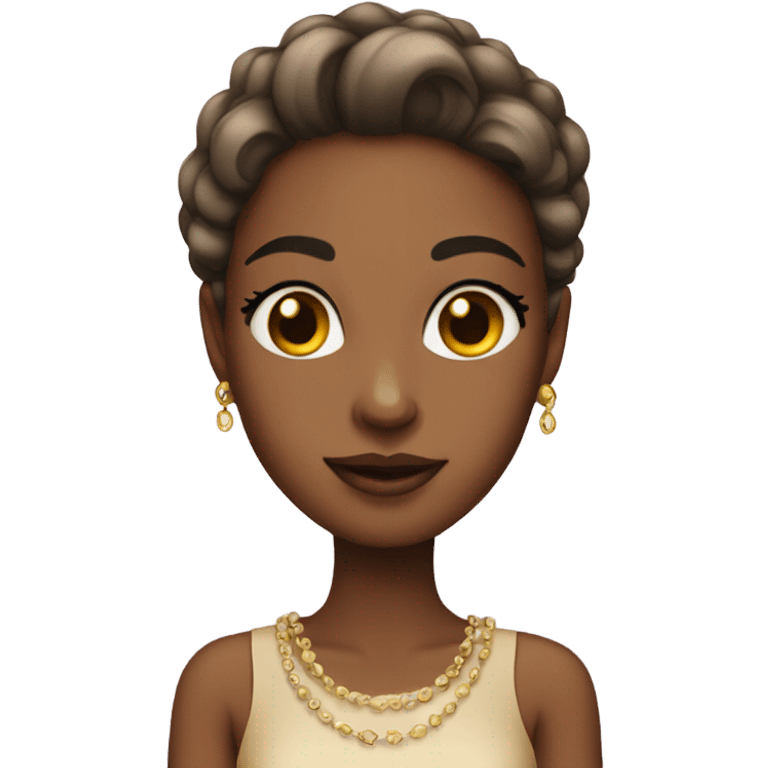 Rich girl emoji