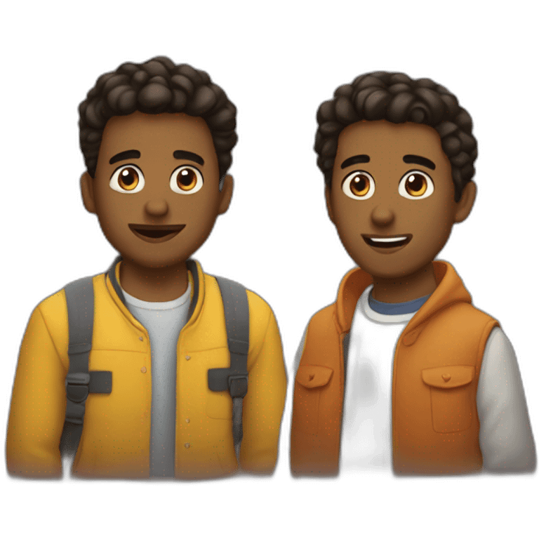 Amine et billy emoji