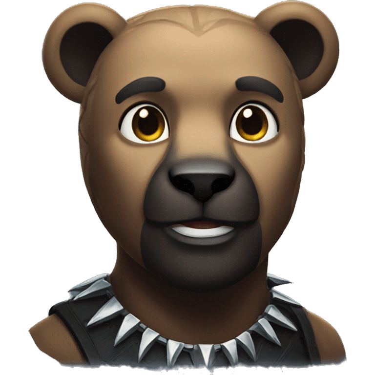  BEAR black panther marvel emoji