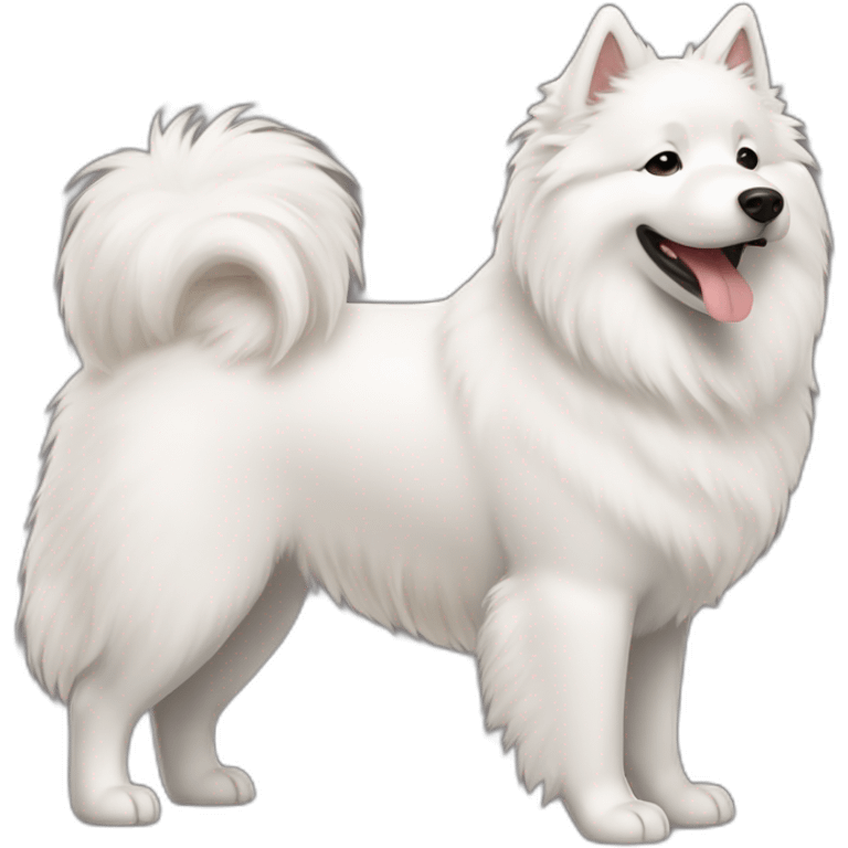 Samoyedo feliz emoji