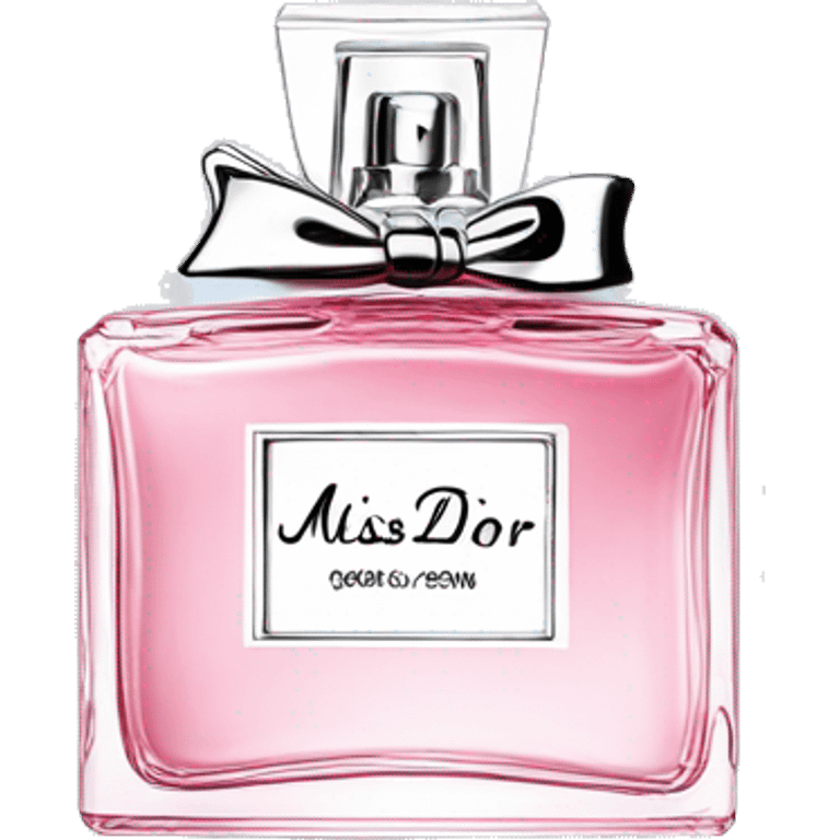 Miss Dior pefume  emoji