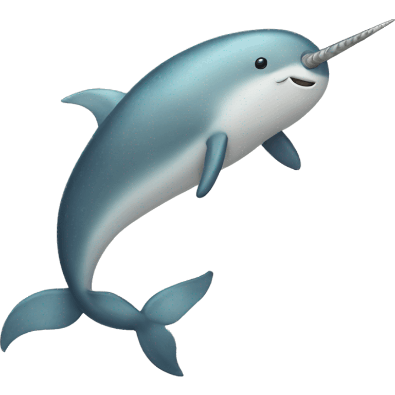 manly narwhal emoji