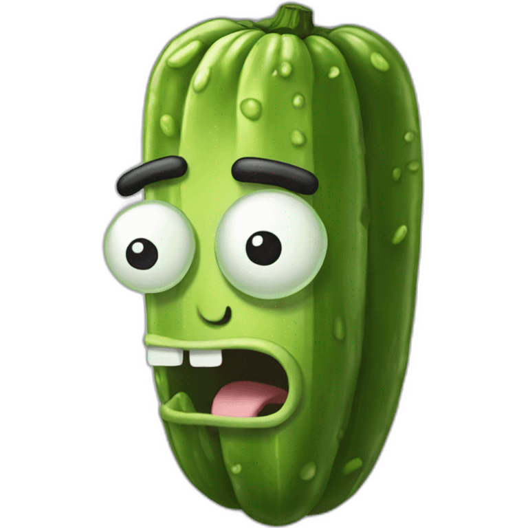 Pickle Rick emoji