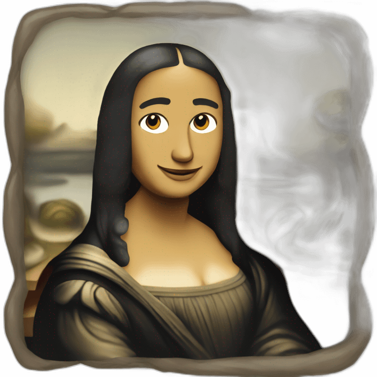 Mona Lisa emoji