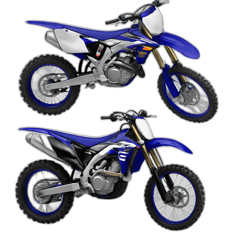 moto cross yamaha emoji