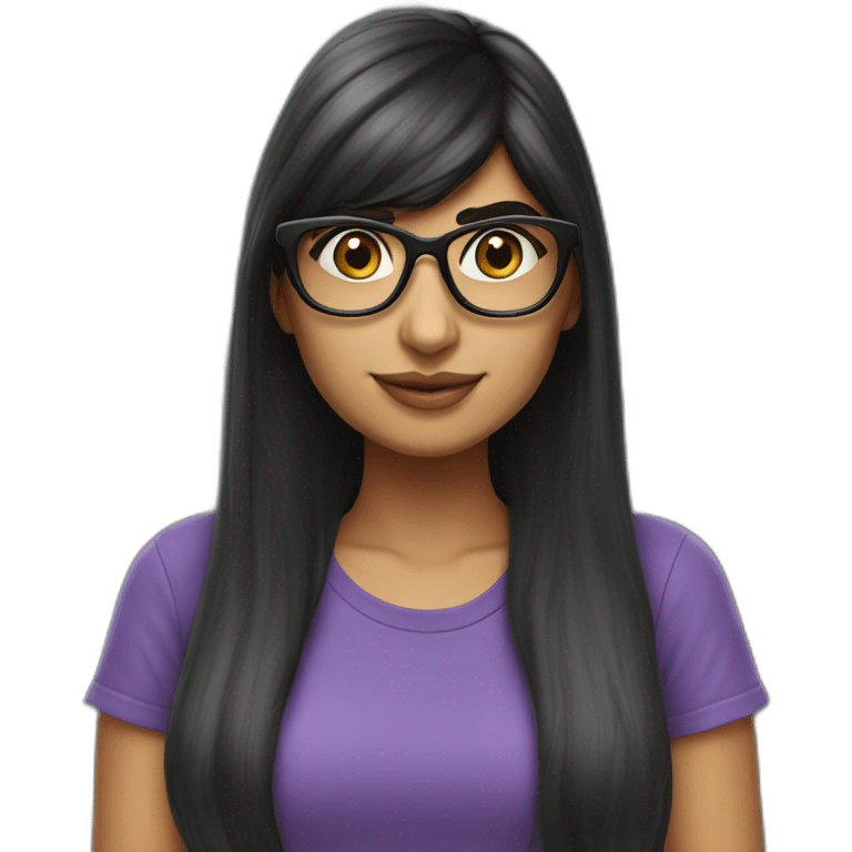 Mia khalifa habillée emoji