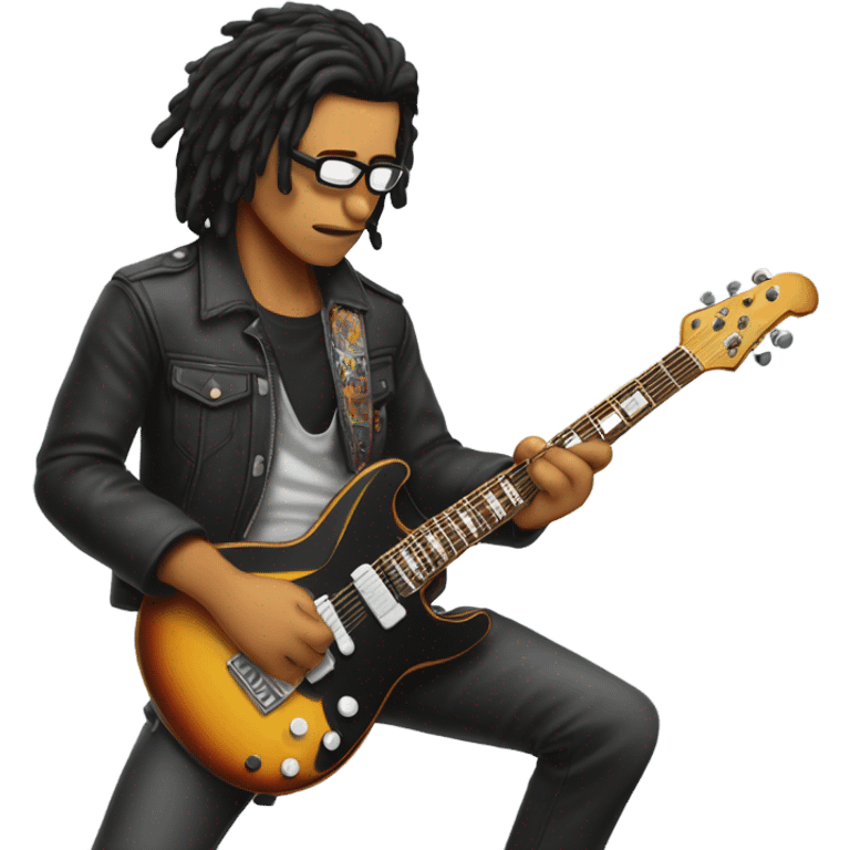 Mk.gee playing guitar emoji