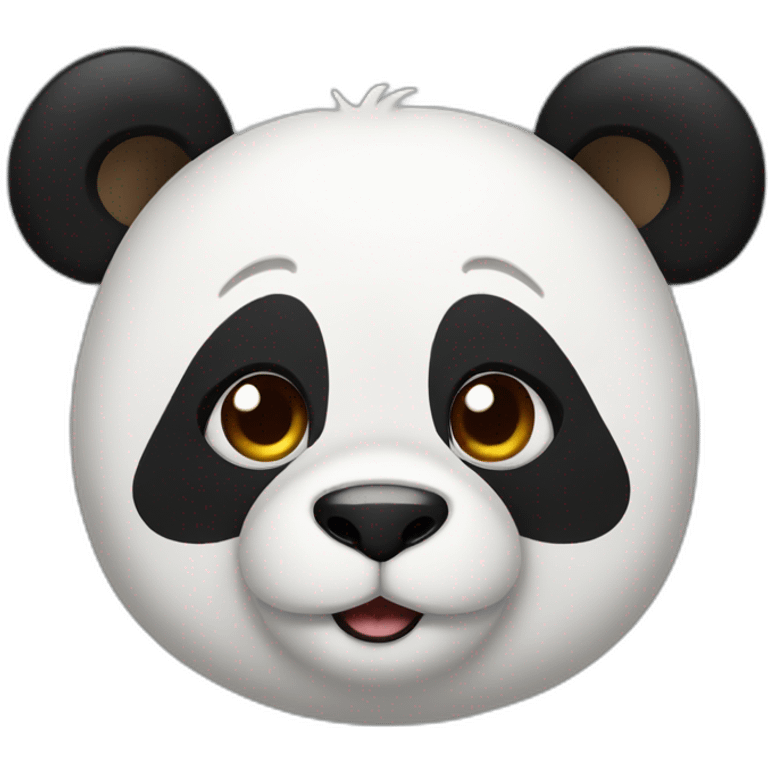 Panda mignon emoji