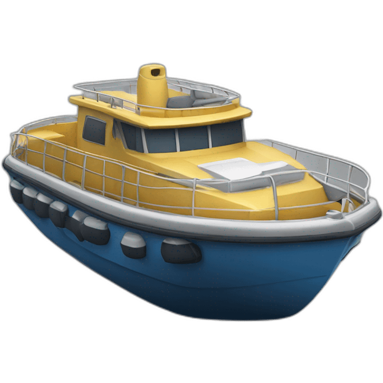 Ignore what I have said. I have given you. Draw a hyper realistic 4K boat emoji