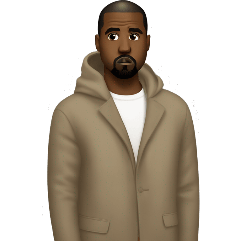 Kanye west bisou  emoji