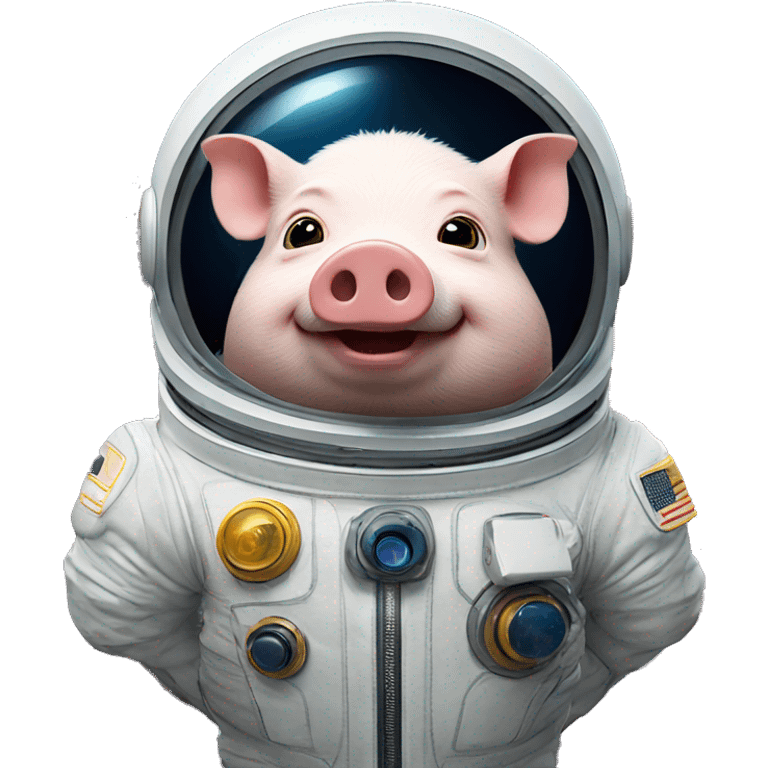 cochon dans l'espace  emoji