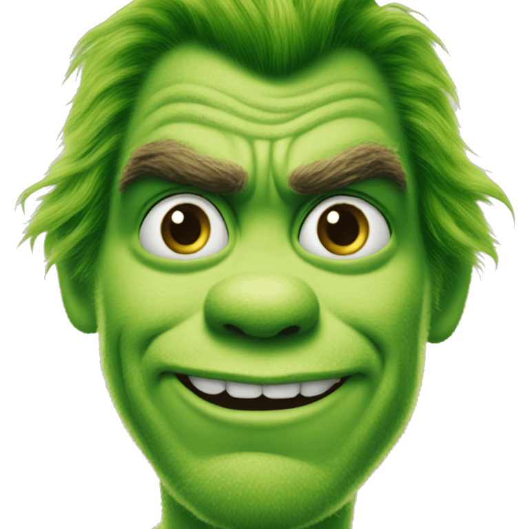 henry cavill as grinch emoji