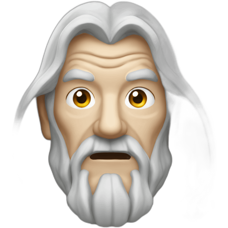 gandalf looking hungry emoji