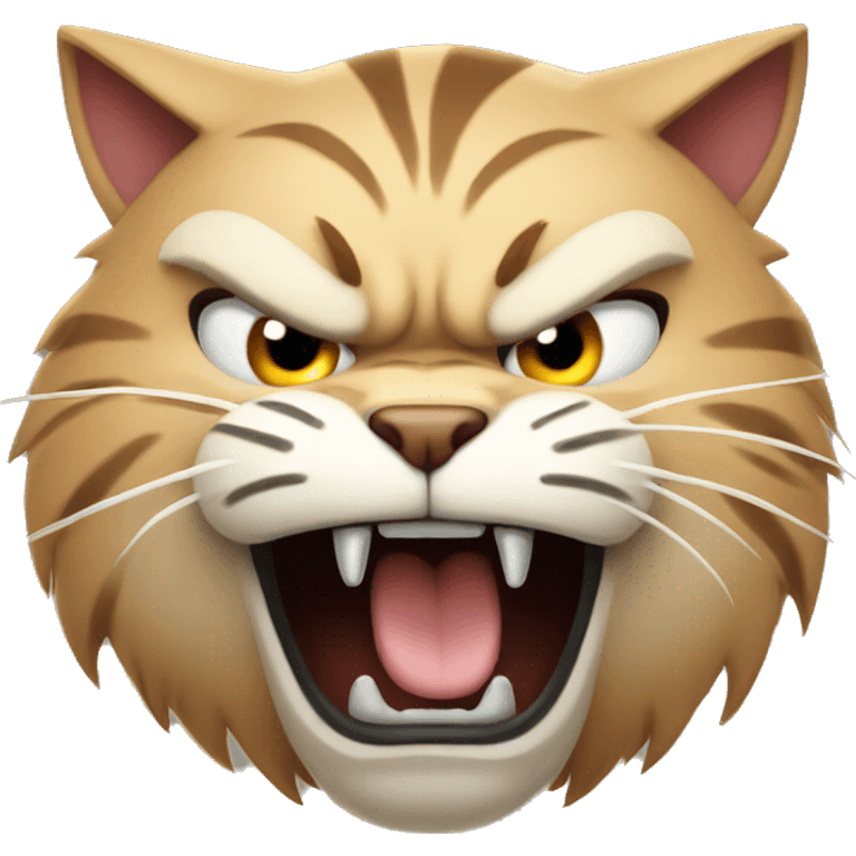 Big angry cat emoji