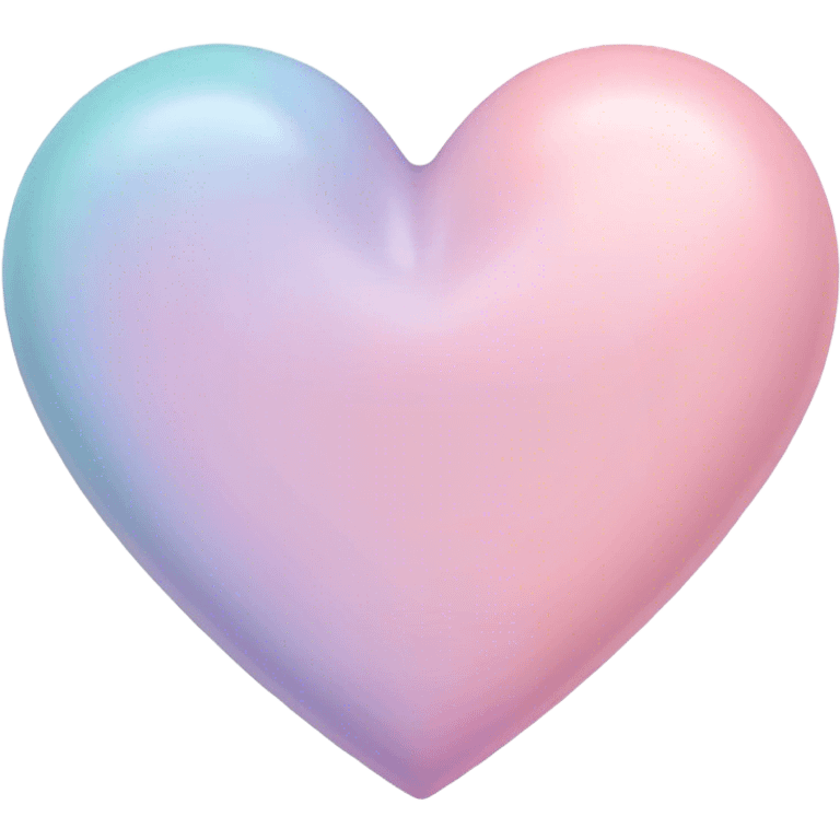 Pastel heart emoji