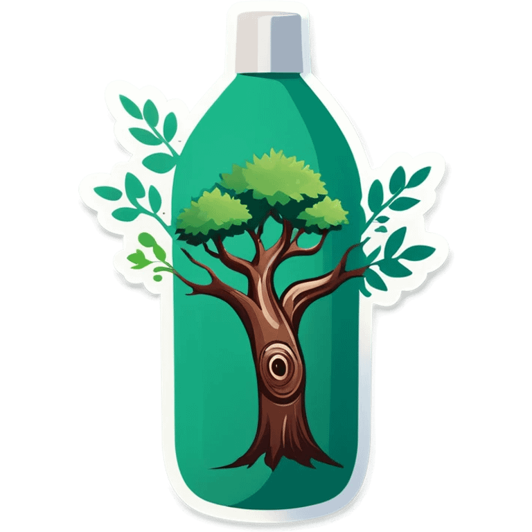 An Ent holding a bottle of shampoo emoji