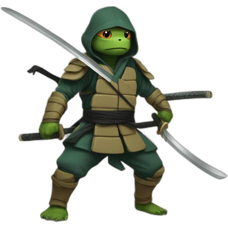 Tortue ninja emoji