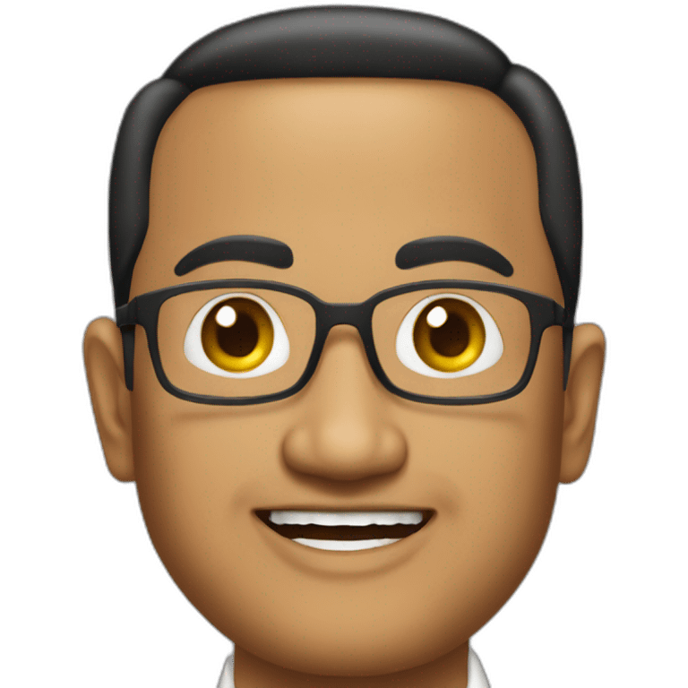 President Anies baswedan emoji