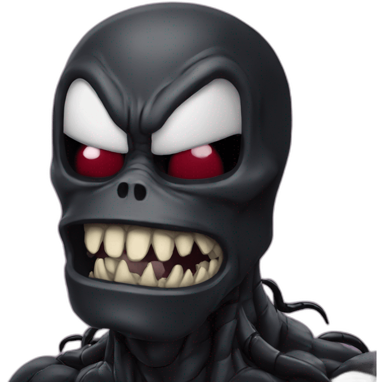 Venom x homer emoji