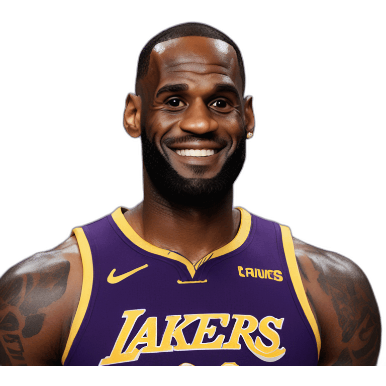 Lebron james lakers emoji