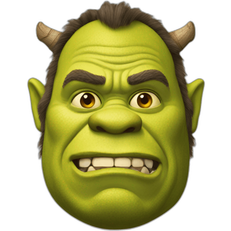 Shrek ogre emoji