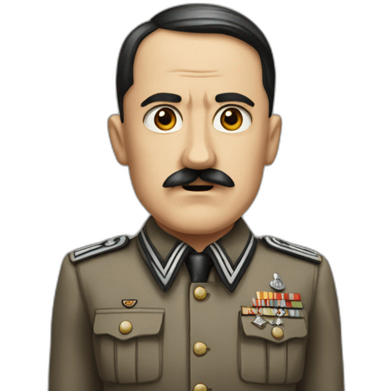 Hitler pointe du doigt emoji