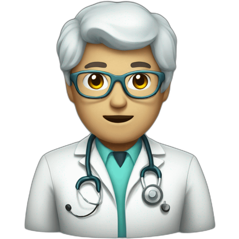 HALOWEEN COSTUME OF A DOCTOR emoji