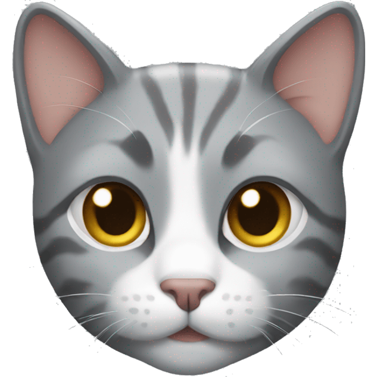 gray cat emoji