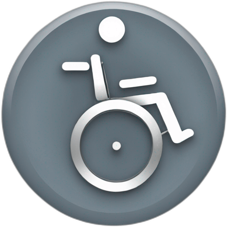 wheelchair jump emoji