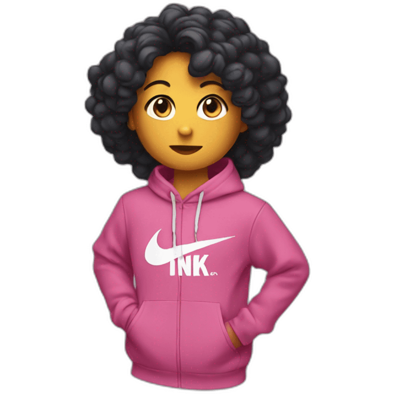 Sukuna in a nike hoodie emoji