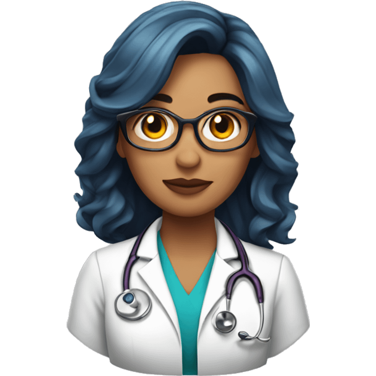 Doctora cabello rubio  emoji