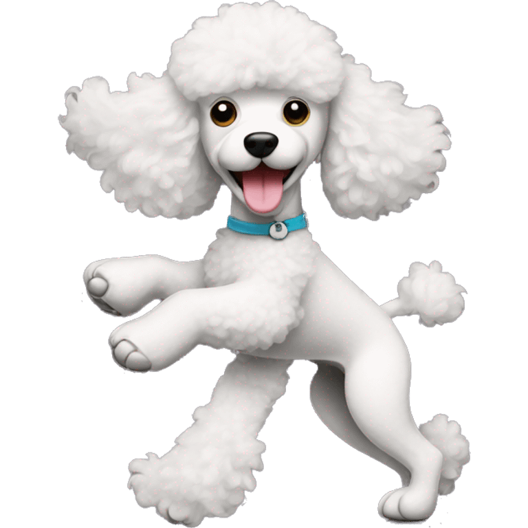 poodle dancing  emoji