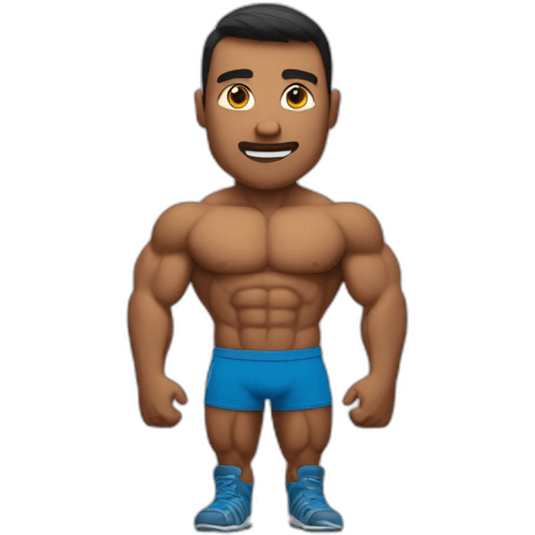 Homme muscles sportif emoji