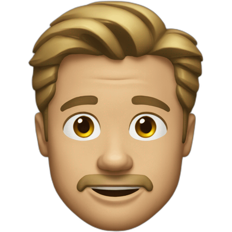 brad pitt emoji