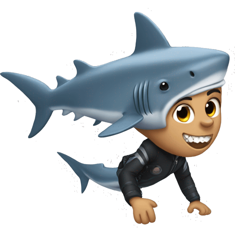 Shark boy  emoji