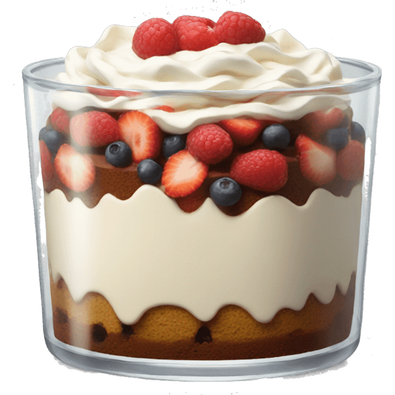 trifle without glass emoji