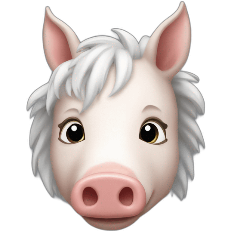 Chevaucheur de cochon emoji