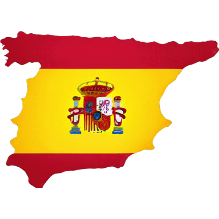 spanish flag map emoji