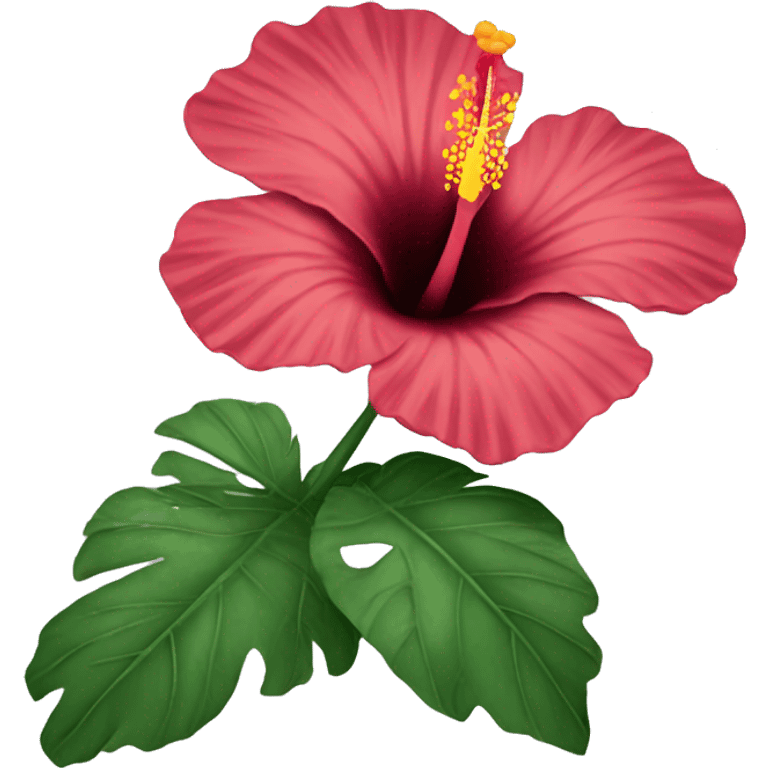 hibiscus emoji