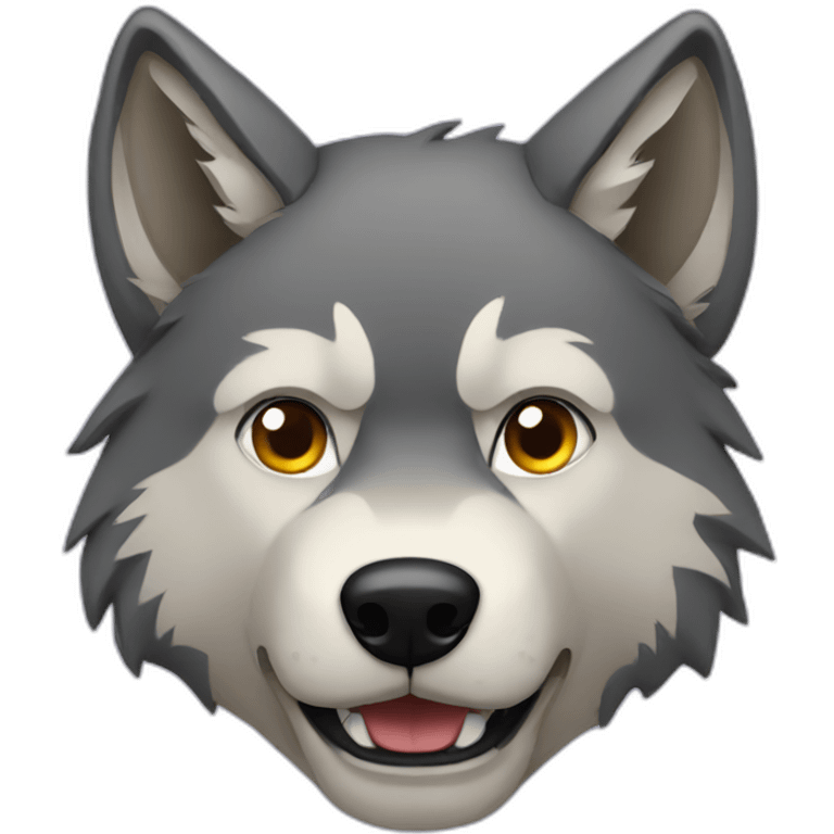 wolf emoji