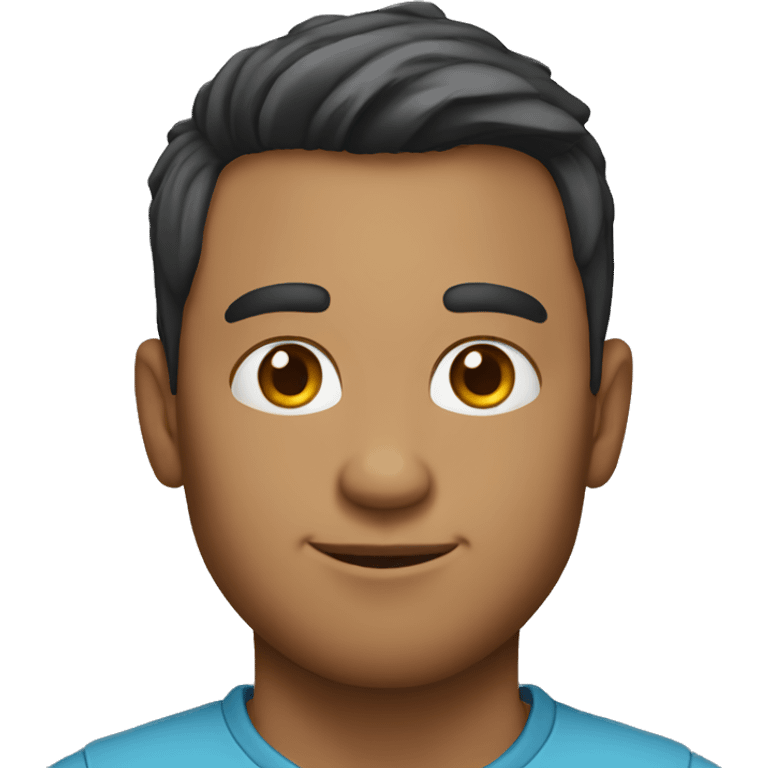 male 30 years old with no facial hair and fade from new zealand emoji