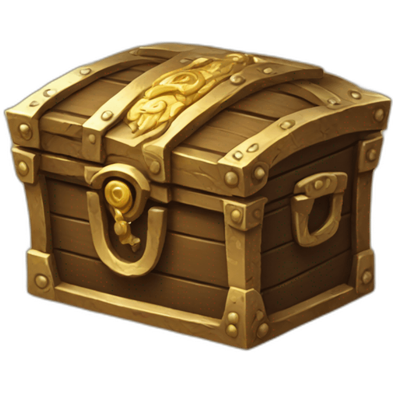 Treasure box emoji